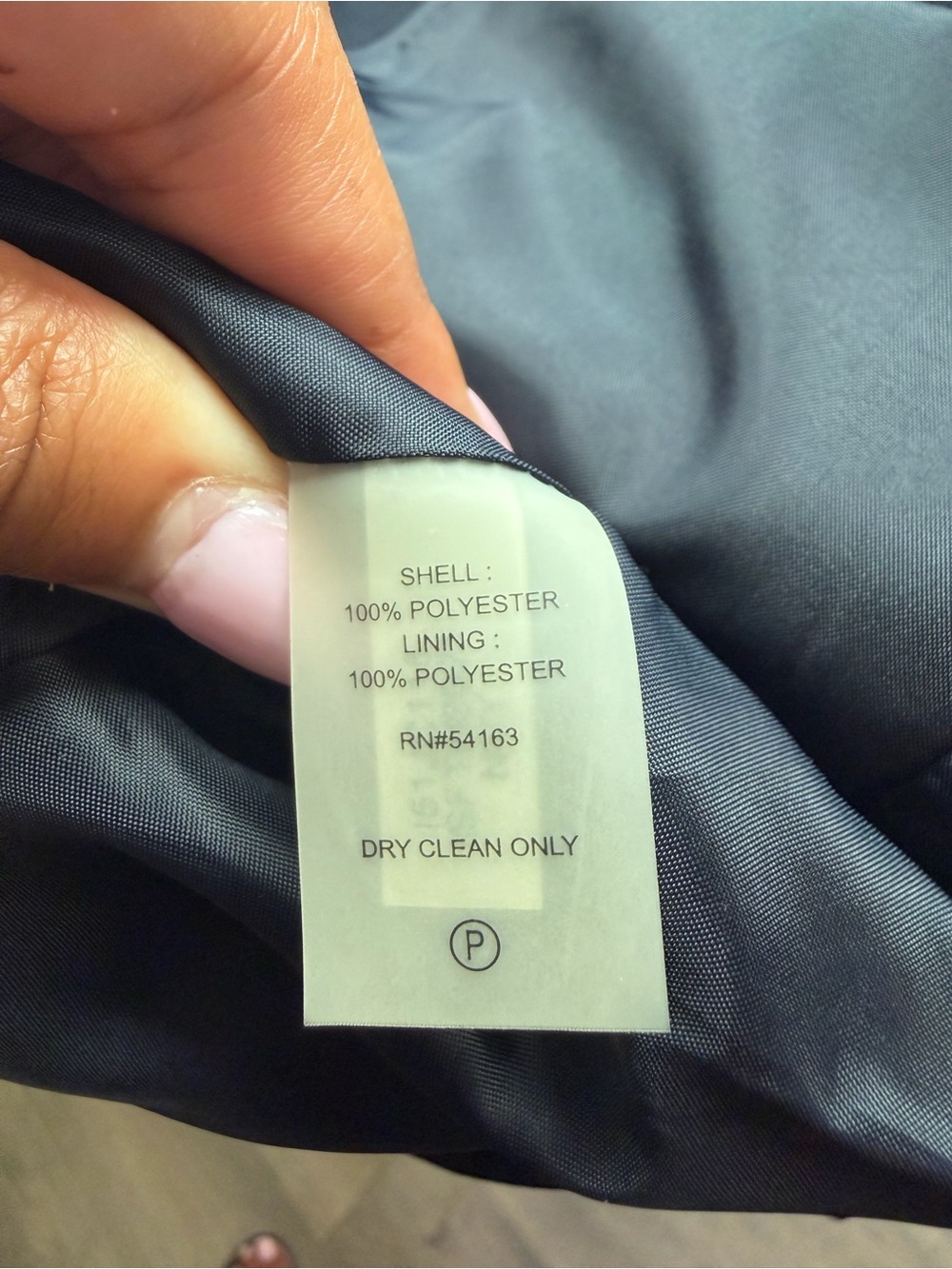 T Tahari Women’s Navy Blue Gold Zip-Up Jacket. Size: Medium - Picture 4 of 5